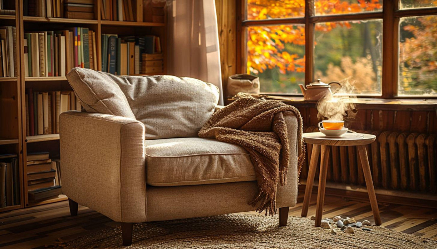 Comment créer un coin lecture cosy pour l'automne