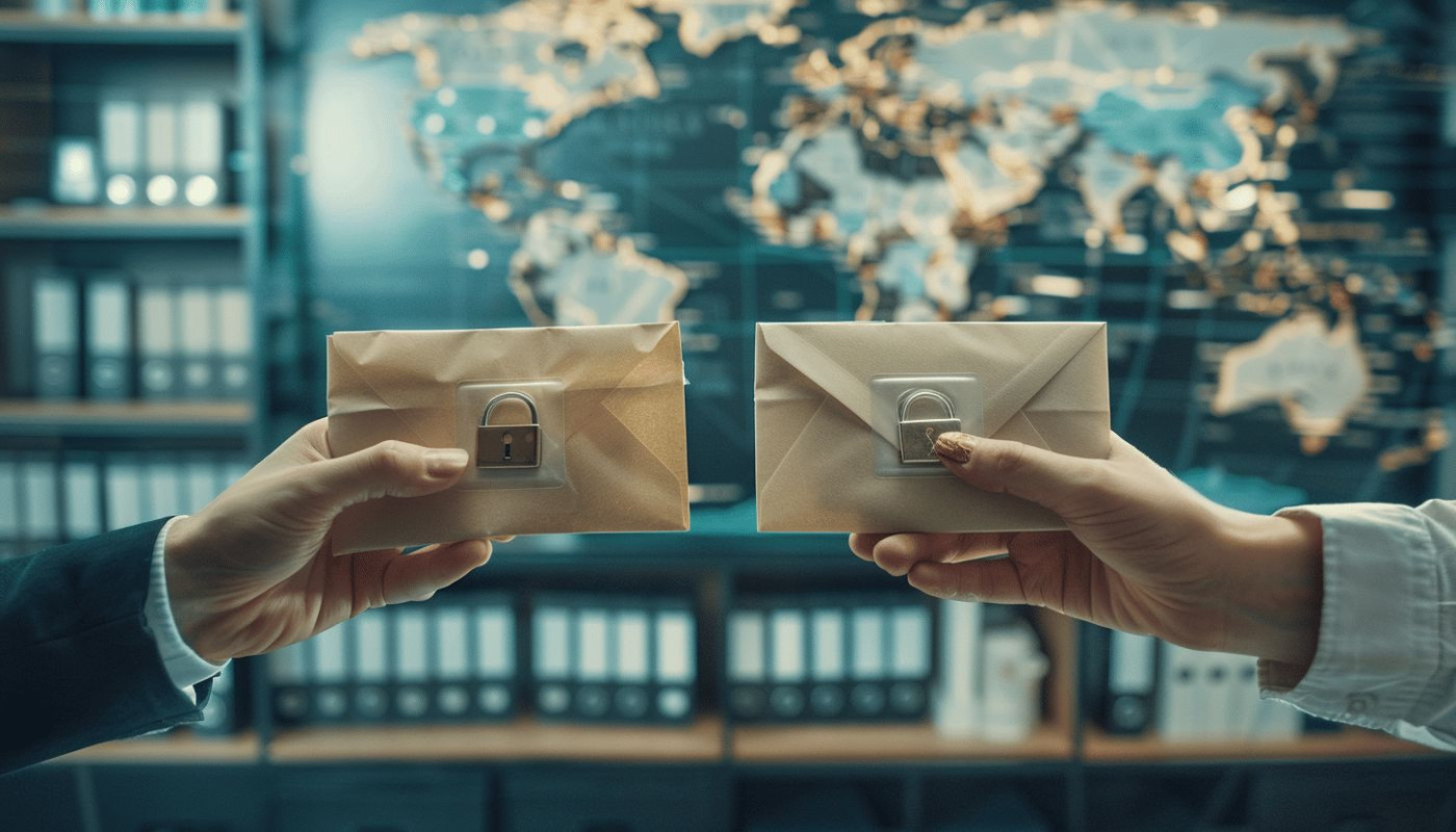 Comparaison des méthodes d'envoi sécurisé pour documents internationaux